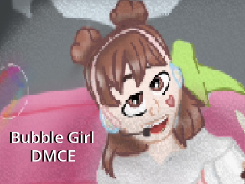 Bubble girl DMCE #Art