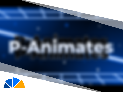 Blue Vaporwave Banner » @P_Animates
