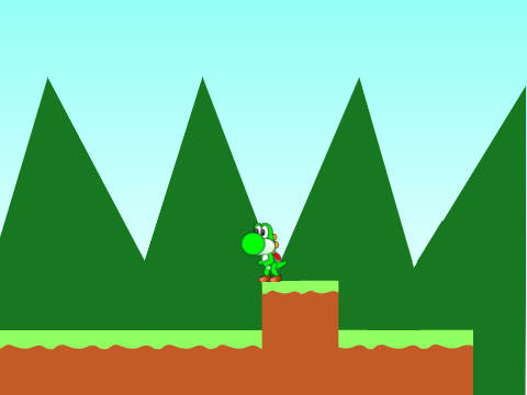 Random Yoshi platforms