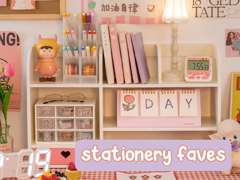 Ꮺ ⋮ stationery faves ɞ