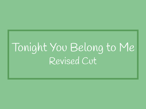 Tonight You Belong to Me Harmony Cover