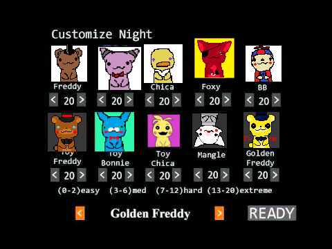 FNAF 2 Lickys