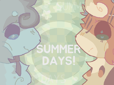 summer days meme / HAPPY BDAY ALDER!!