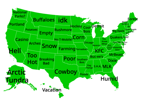 My Perspective of the US States