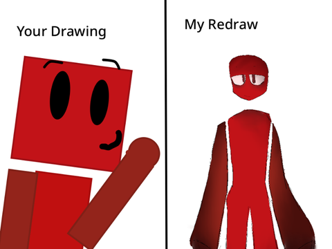 your oc, my redraw remix remix