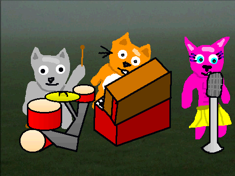 Cat's trio- viva la vida