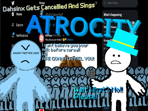 Dahsinx Gets Cancelled And Sings Atrocity