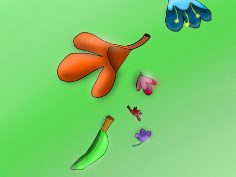 Falling leaves