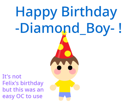 Happy Birthday @-Diamond_Boy- !!!!!!