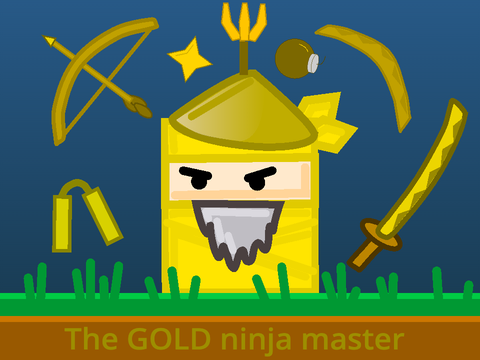 The Gold Ninja Master