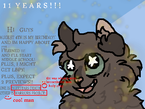 11 Years // Augest 4th