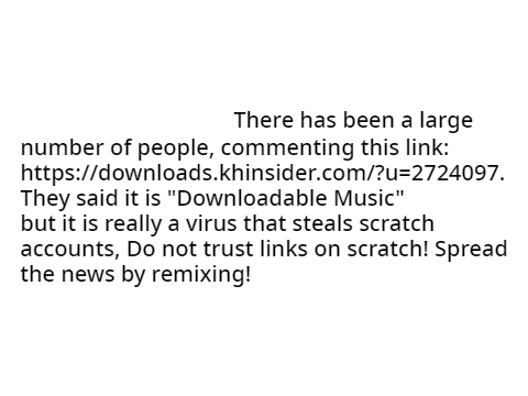 SCRATCH SOS ALERT!!!