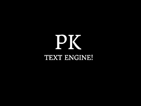 PK Text Engine
