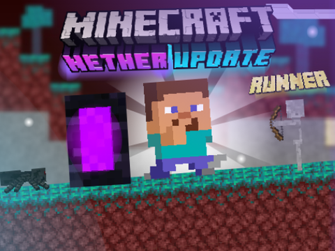 Minecraft Runner 2 | Nether Update | #All #Games #Trending #Art #popular #Stories # Music