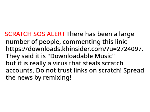 SCRATCH SOS ALERT!! remix