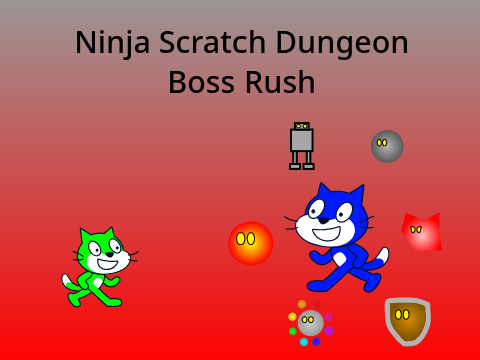 Ninja Scratch Dungeon - Boss Rush v3
