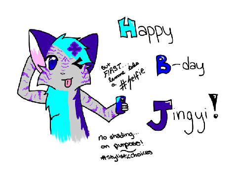 Birthday Art for Jinge!