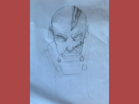 f e e d b a c k (Darth Vader Drawing)
