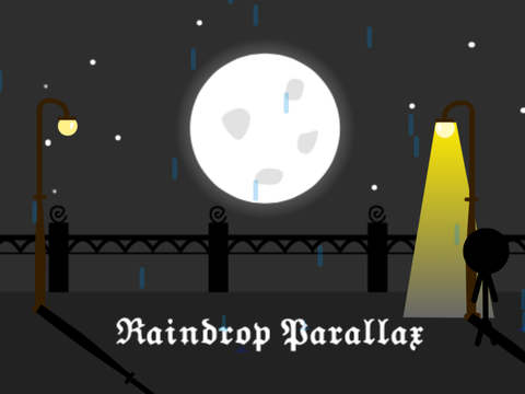 Raindrop Parallax #Art #Animation