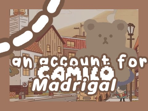 ⚡︎ an account for camilo madrigal! ⤾