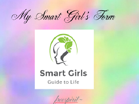 My 'A Smart Girl's Guide to Life' Form