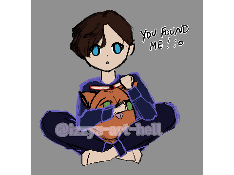 【 oc art 】 meet ethan!!