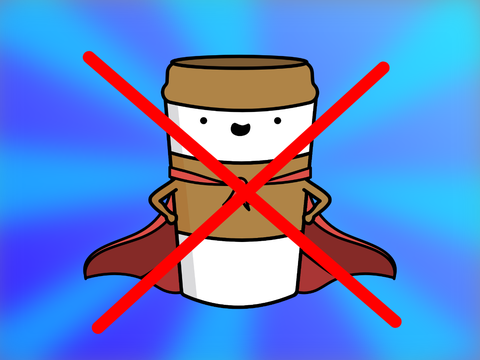 Caffeinated Hero is DEFEATED