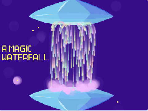 A Magic Waterfall