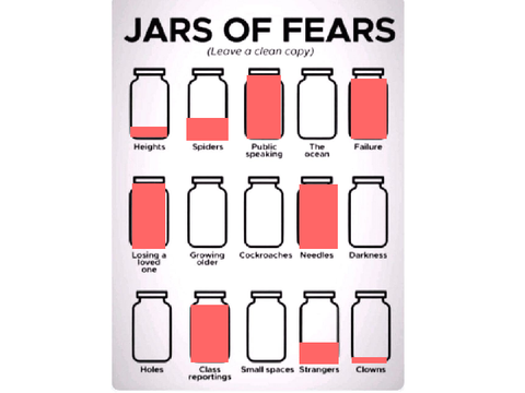 my jars of fears