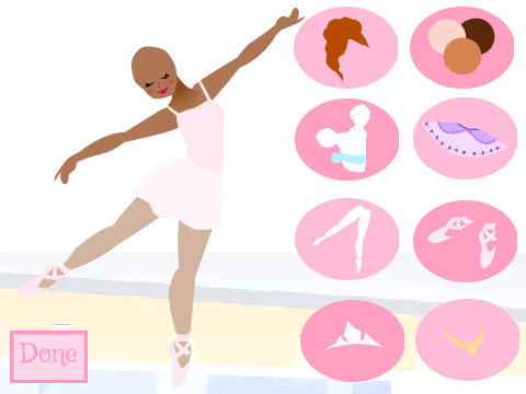 Ballerina Dress-Up But They're Bald