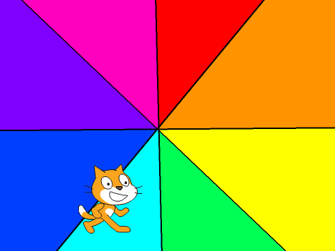 50 random walking scratch cats