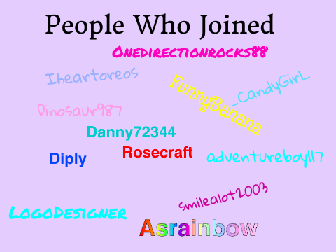 People Who Joined