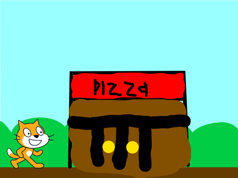 scratch kat makes pizza!11 *GONE WRONG*!!1
