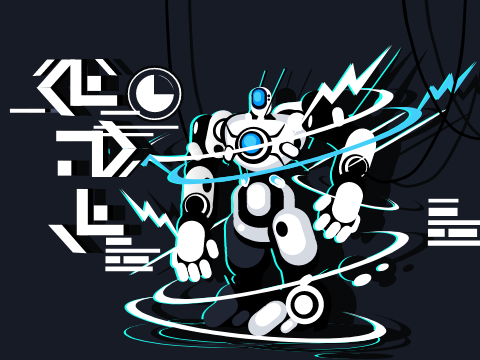 ||   Vector Art   ||   robot   #art   || remix boi