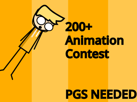 [CLOSED] 200+ Animation Contest || Contest