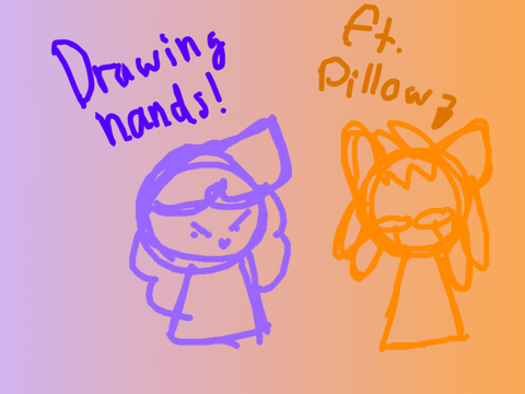 How to draw hand// My try