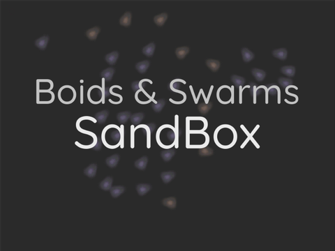 boids & swarms Sandbox v1
