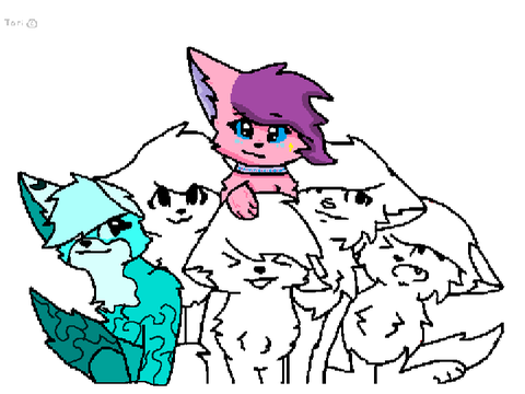 Add Your Fursona to the Group Photo remix