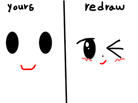 I will redraw your Character remix remix-3