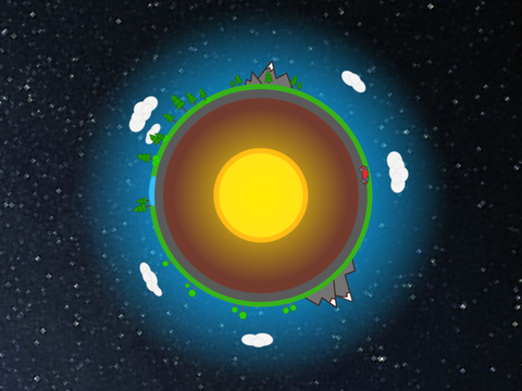 Spinning Earth