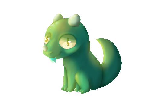 First painting on Krita