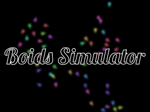 Boids Simulator ¦ v0.1 