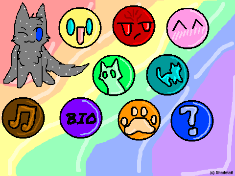 FREE Cat Bio Template: Rubystar