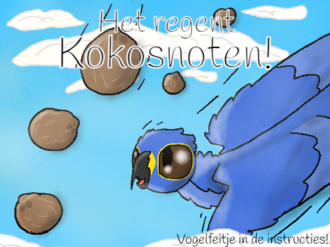 Het regent kokosnoten! | Vogelstad Spel