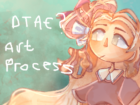  . Breakfast Gacha DTAE | art process .