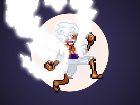 (NEW) Luffy Gear 5 Sprite