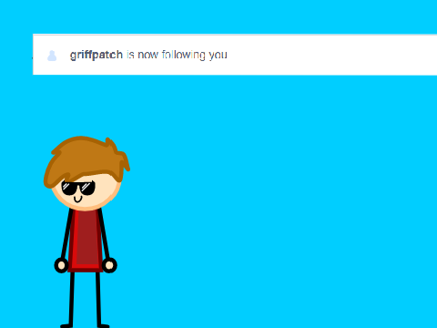 When Griffpatch Follows You
