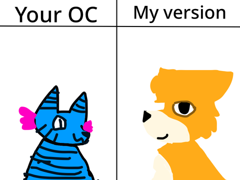 I redraw ur OC’s remix