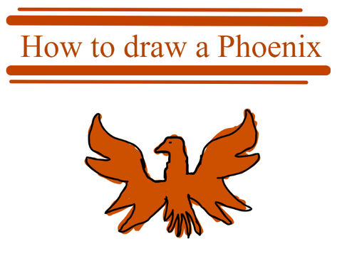 How to draw a Phoenix