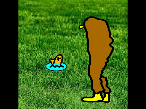 fish breakdancing meme template